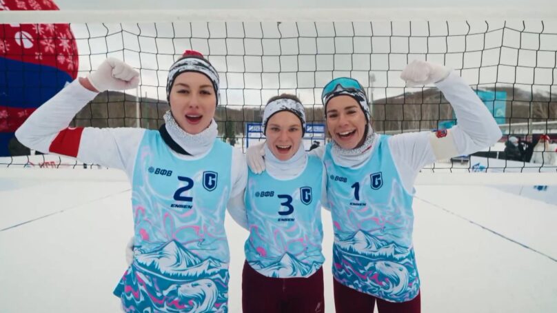 В Южно-Сахалинске Анна Савельева, Валерия Кузаева и Екатерина Храмцова взяли верх над соперницами в розыгрыше первого этапа Кубка России