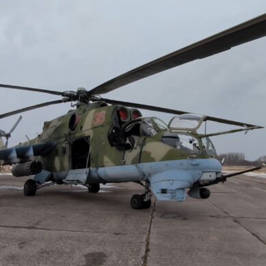 Экипажи ударных вертолётов полка морской авиации Балтийского флота отработали поражение техники, живой силы и укреплений условного противника