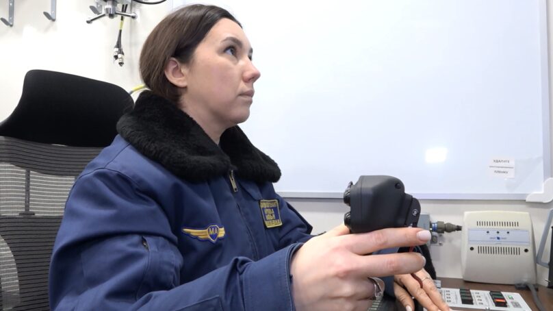 В авиационном полку наравне с мужчинами современные БПЛА пилотируют две женщины