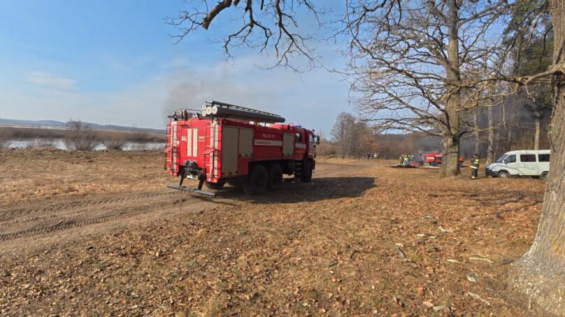 На территории Гвардейского лесничества провели второй этап Всероссийских командно-штабных учений МЧС и других ведомств