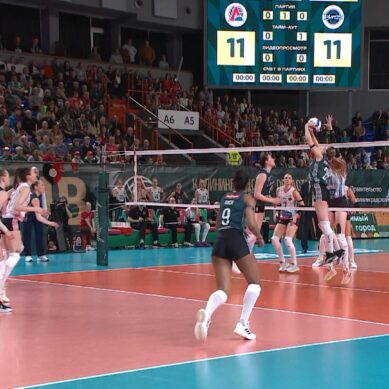 Калининградский «Локомотив» упустил шанс завершить четвертьфинальную серию Чемпионата России против подмосковного «Заречья-Одинцово»