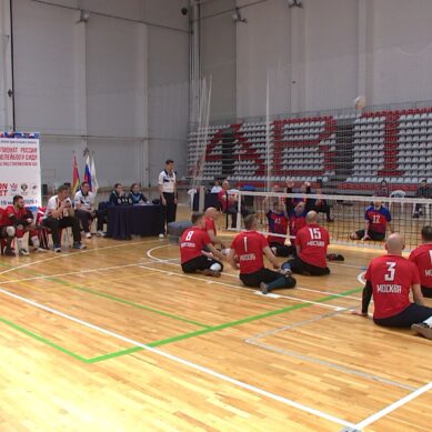 В Калининграде завершился первый круг чемпионата России по волейболу сидя в лиге «А»