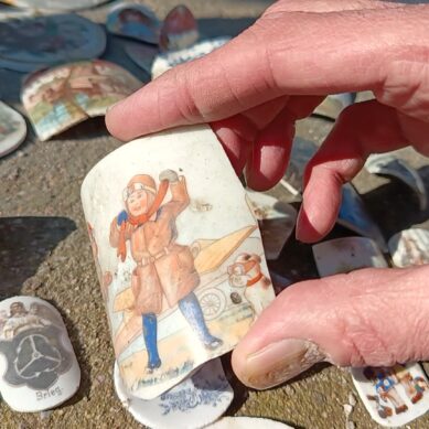 В Гусеве местные жители обнаружили множество предметов, которые могут рассказать о богатой истории города