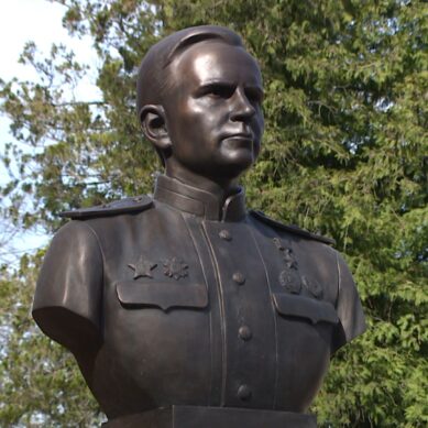 В Светлогорске открыли новый памятник герою Великой Отечественной войны