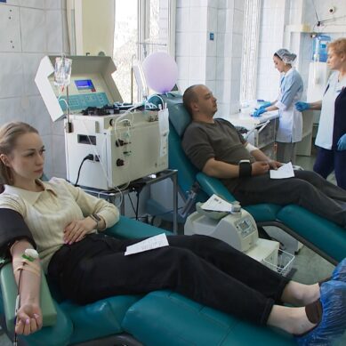 На Станции переливания крови встретили национальный День донора