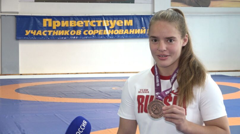 Екатерина Радышева, бронзовый призёр первенства Европы 2026 по вольной борьбе. Интервью