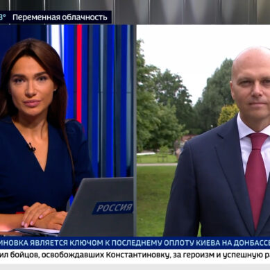 В федеральном эфире на канале «Россия 24» выступил губернатор Калининградской области Алексей Беспрозванных