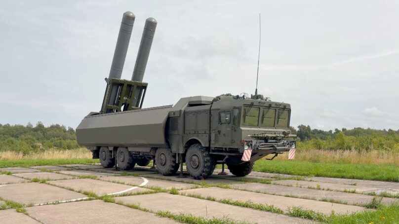 Расчёты береговых ракетных комплексов «Бастион» Балтфлота в ходе плановых учений отработали задачи