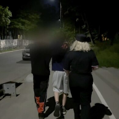 В Калининградской области в ходе массового ночного рейда задержали несовершеннолетних