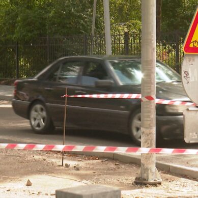 В Калининграде закроют для движения участок улицы Полоцкой от дома №64 до улицы Портовой