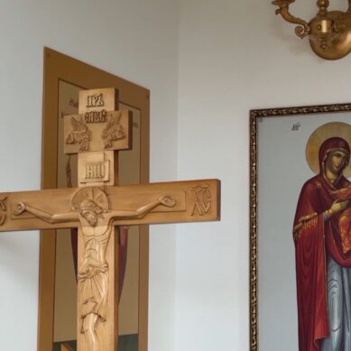 В морском инженерном батальоне Балтийского флота в Приморске освятили часовню в честь князя Дмитрия Московского