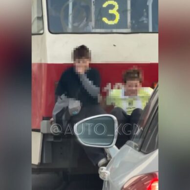 В Калининграде растёт популярность зацепинга среди подростков
